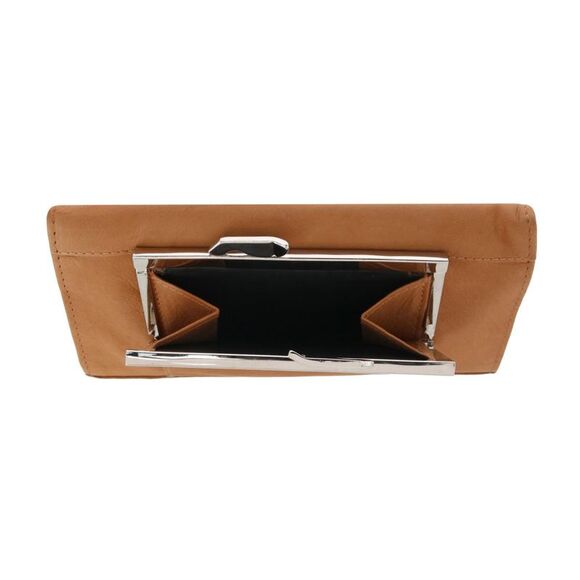 CTM Women's Leather Checkbook Cover - Picture 5 of 5